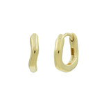Load image into Gallery viewer, Twisted Hoop Earrings - Plain