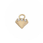 Load image into Gallery viewer, 9K Solid Gold Diamond Detailed Charm