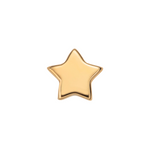 Load image into Gallery viewer, 14K Solid Gold Mini Star