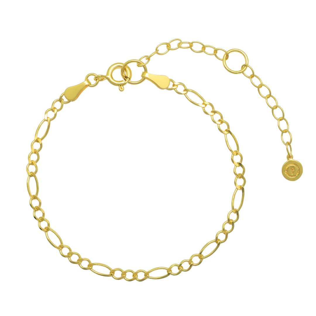 Figaro Chain Bracelet 2