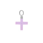 Load image into Gallery viewer, Cross Resin with Zirconia Charm