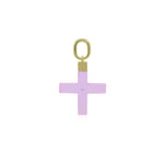 Load image into Gallery viewer, Cross Resin with Zirconia Charm