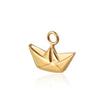 Load image into Gallery viewer, Paper Boat Charm