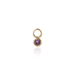 Load image into Gallery viewer, 9K Solid Gold Birthstone Charm