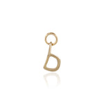 Load image into Gallery viewer, 9K Solid Gold Initial Charm