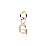 Load image into Gallery viewer, 9K Solid Gold Initial Charm