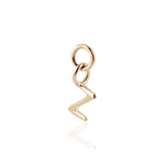 Load image into Gallery viewer, 9K Solid Gold Initial Charm