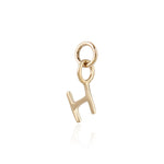 Load image into Gallery viewer, 9K Solid Gold Initial Charm