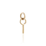 Load image into Gallery viewer, 9K Solid Gold Initial Charm