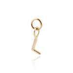Load image into Gallery viewer, 9K Solid Gold Initial Charm