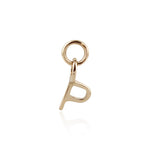 Load image into Gallery viewer, 9K Solid Gold Initial Charm