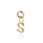 Load image into Gallery viewer, 9K Solid Gold Initial Charm
