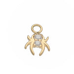 Load image into Gallery viewer, 9K Solid Gold Spider Charm