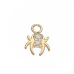 Load image into Gallery viewer, 9K Solid Gold Spider Charm

