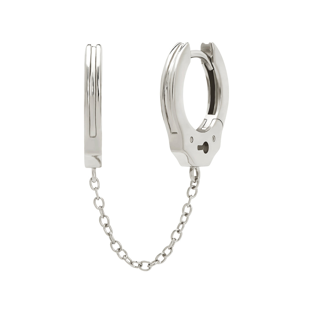 Handcuff Chain Earring