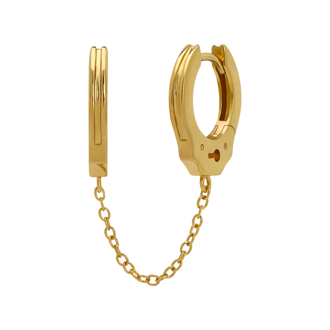 Handcuff Chain Earring