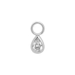Load image into Gallery viewer, Pear Crystal Charm