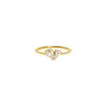 Load image into Gallery viewer, Marquise Duo Ring