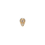 Load image into Gallery viewer, 14K Solid Gold Mini Teardrop