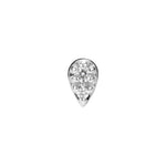 Load image into Gallery viewer, 14K Solid Gold Mini Teardrop