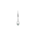 Load image into Gallery viewer, Mini Gemmed Heart Charm