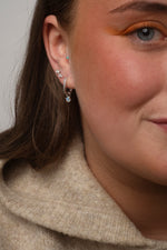 Load image into Gallery viewer, 14k Solid Gold Marquise Climber Cluster
