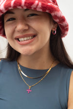 Load image into Gallery viewer, Herringbone Chain Necklace