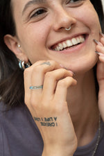 Load image into Gallery viewer, Candy-Colored Resin Rings with Zirconia
