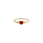 Load image into Gallery viewer, Enamel Heart Ring