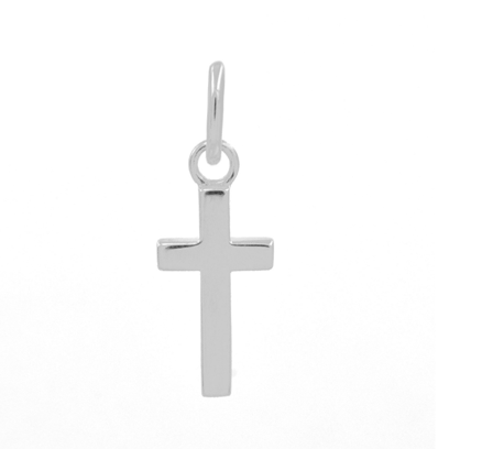 Polished Cross-Shaped Pendant