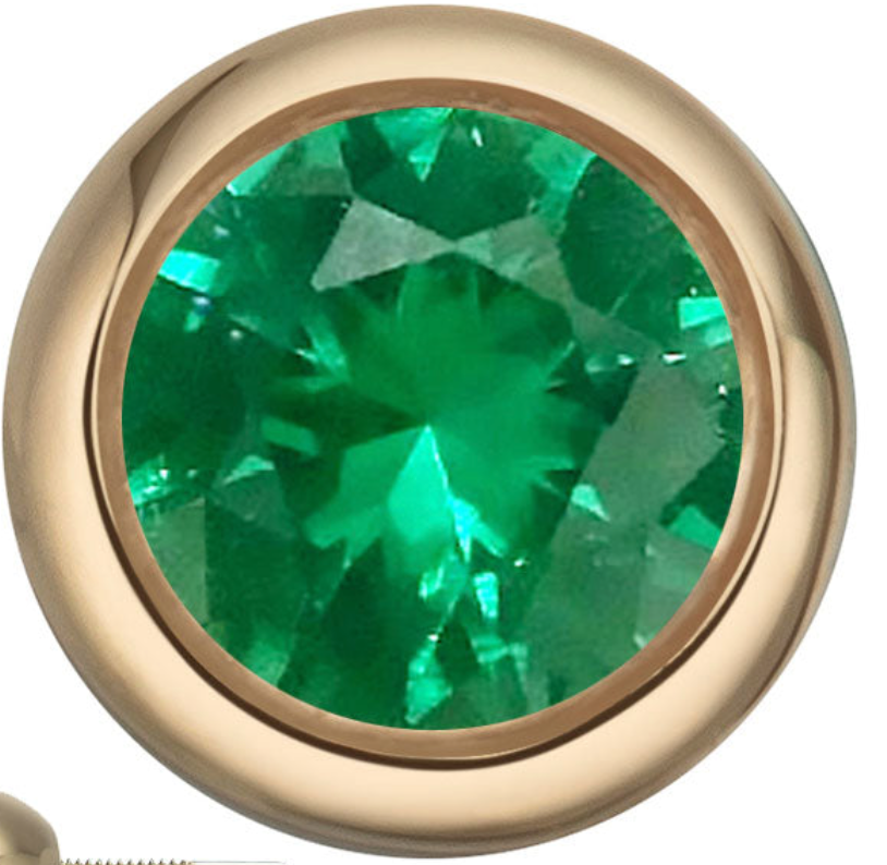 14K Solid Gold Bezel