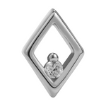 Load image into Gallery viewer, 14K Solid Gold Outline Topper