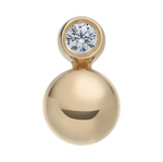 Load image into Gallery viewer, 14K Solid Gold Twilight Bead