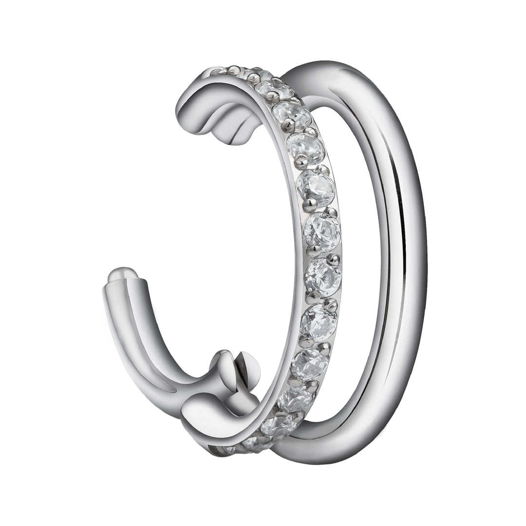 Duo Polished Pavé Clicker