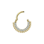 Load image into Gallery viewer, Zirconia Beaded Clicker