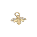 Load image into Gallery viewer, 9K Solid Gold Wasp Charm