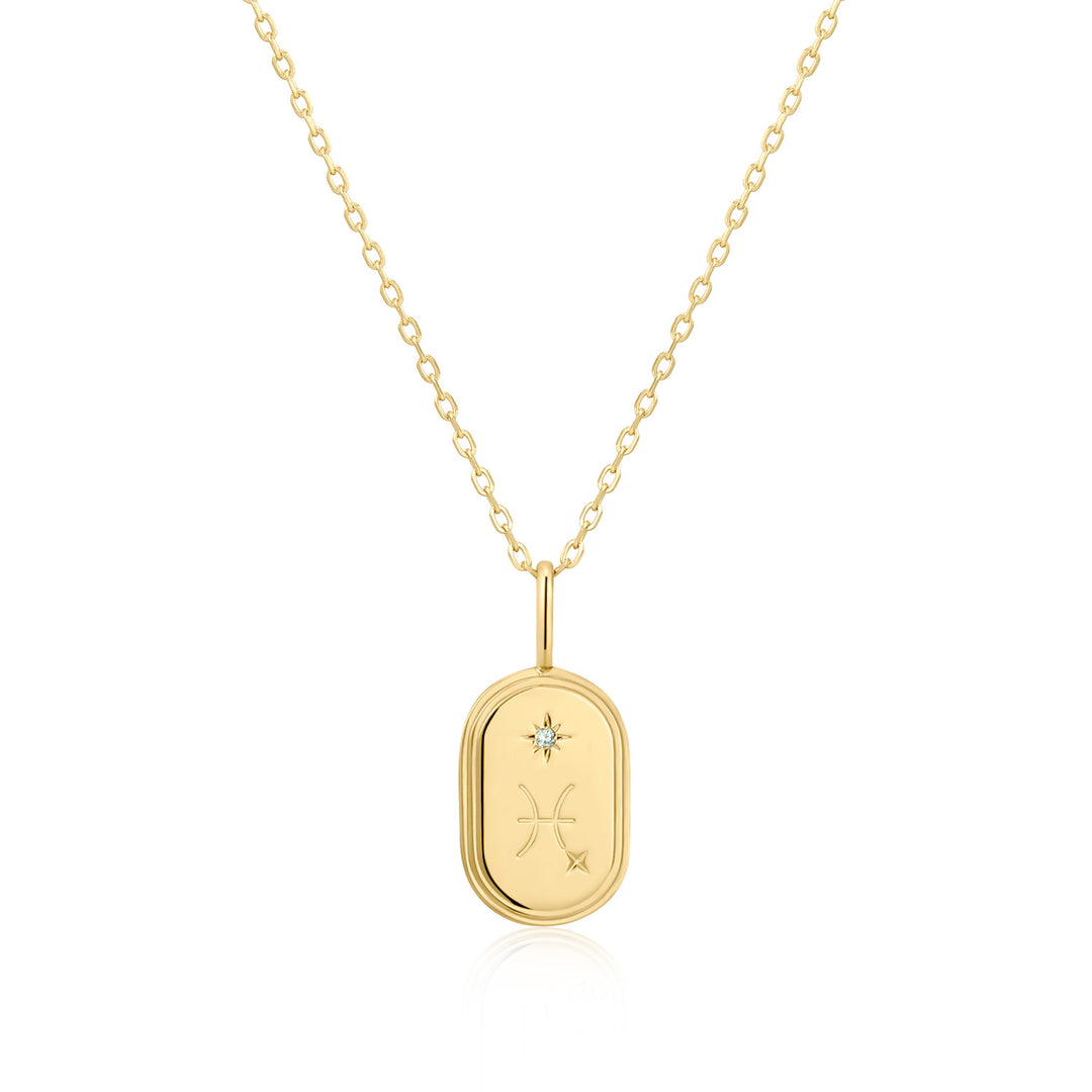 Zodiac Pendant Necklace
