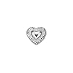 Load image into Gallery viewer, 14K Solid Gold Beaded Heart