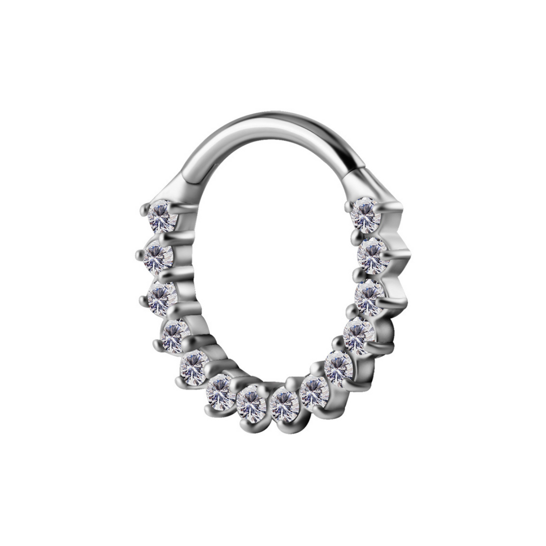 Front Jewelled Hinged Clicker