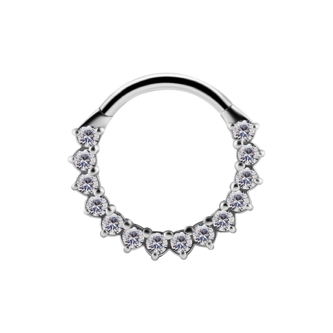 Front Jewelled Hinged Clicker