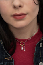 Load image into Gallery viewer, Drop Pearl Charm
