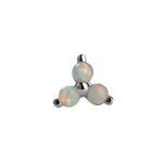 Load image into Gallery viewer, 14K Solid Gold Trinity Cluster