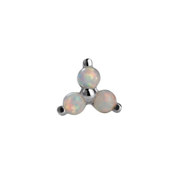 14K Solid Gold Trinity Cluster