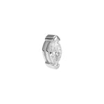 Load image into Gallery viewer, 14K Solid Gold Marquise Stud