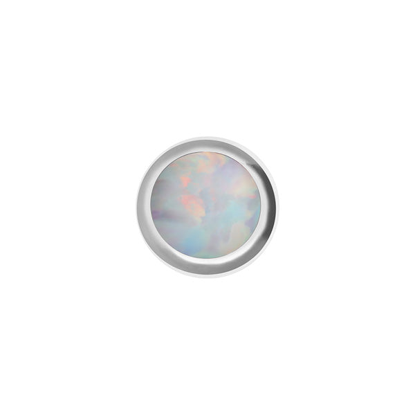 14K Solid Gold Bezel Opal Setting