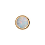 Load image into Gallery viewer, 14K Solid Gold Bezel Opal Setting