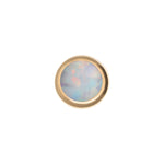 Load image into Gallery viewer, 14K Solid Gold Bezel Opal Setting
