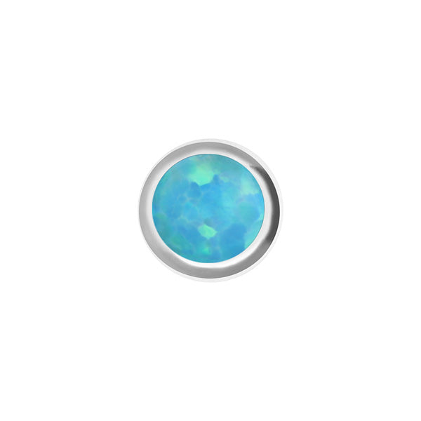 14K Solid Gold Bezel Opal Setting