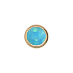 Load image into Gallery viewer, 14K Solid Gold Bezel Opal Setting