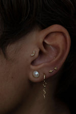 Load image into Gallery viewer, 14K Solid Gold Trinity Bead